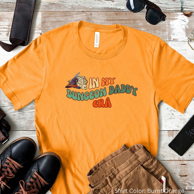 Funny Dnd Shirt, in My Dungeon Daddy Era DND Unisex T-shirt, Dungeons ...