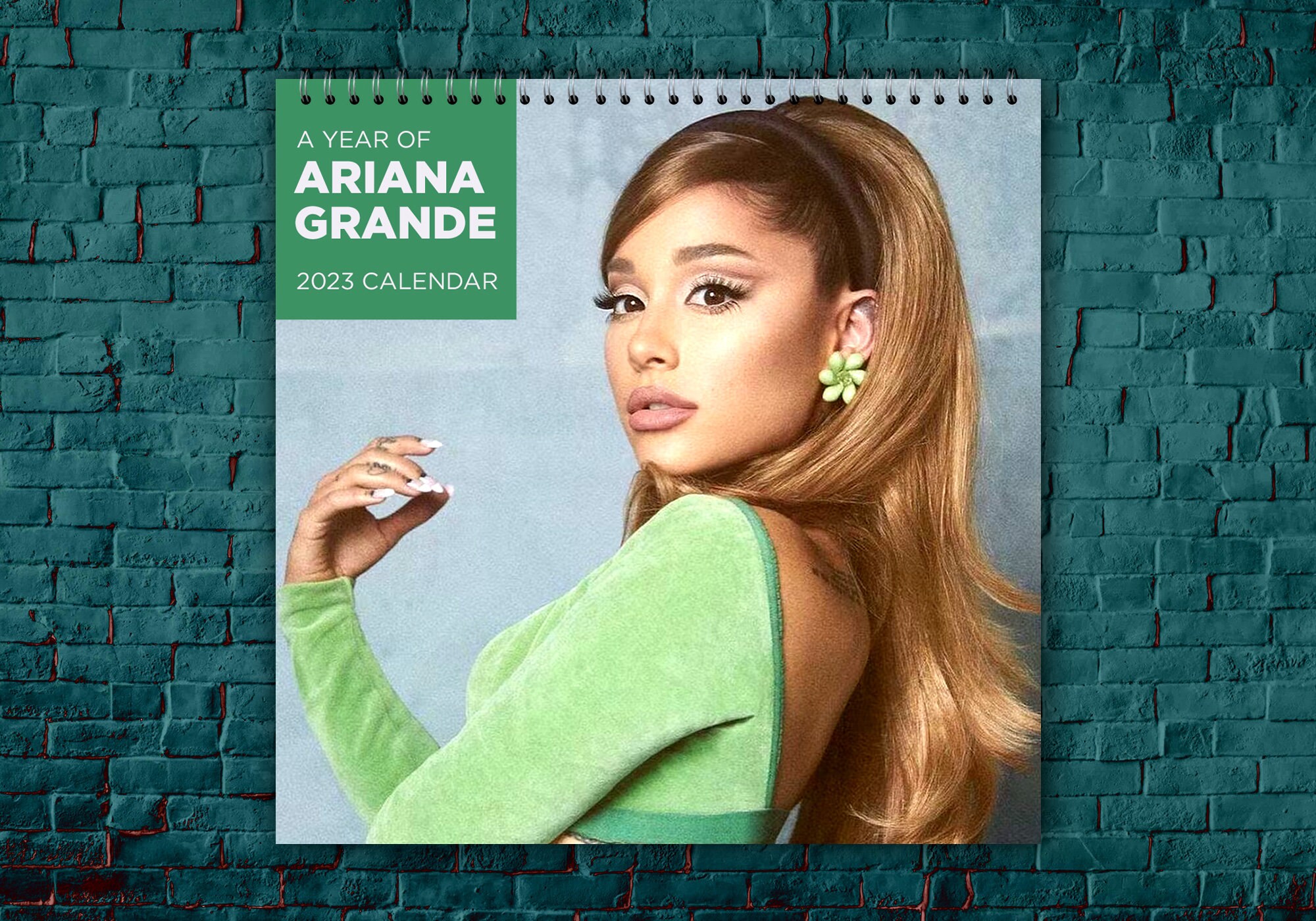 Ariana Grande Calendar 2023 Celebrity Calendar 2023 Wall - Etsy