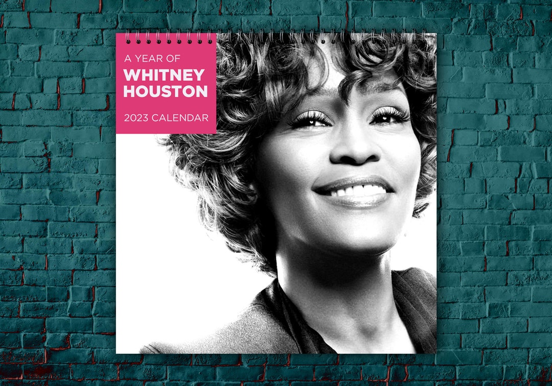 Calendario Whitney Houston 2023 / Calendario de celebridades / - Etsy España