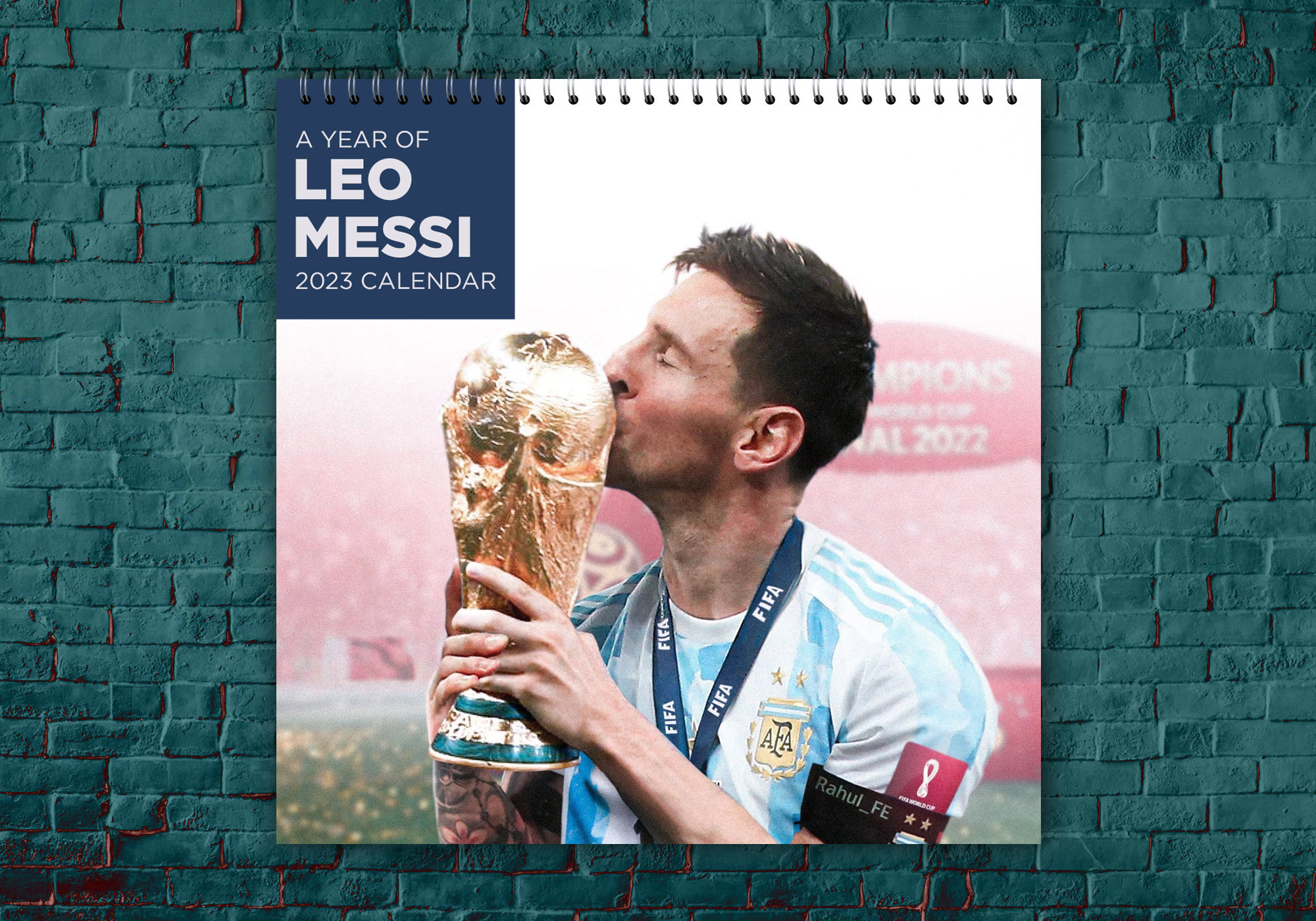 Lionel Messi Calendar 2023 Celebrity Calendar 2023 Wall Etsy Hong Kong