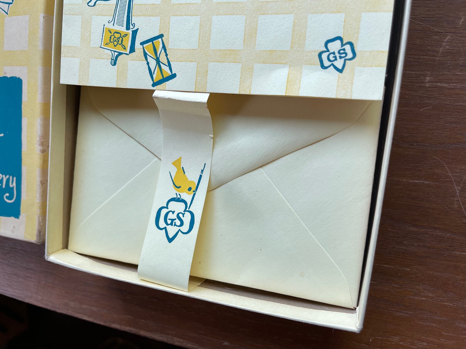 Vintage Girl Scout Camp Stationary Set | Etsy