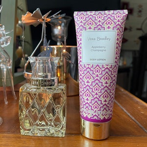 Vera Bradley Appleberry Champagne oz Eau de Toilette Spray Perfume and  oz Body Lotion Gift Set