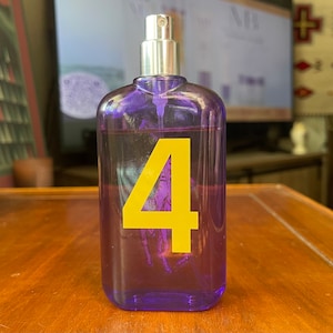 Ralph Lauren Polo Big Pony #4 Purple EDT Perfume Spray 3.4 oz 100 ml Used ~85% Full No Cap