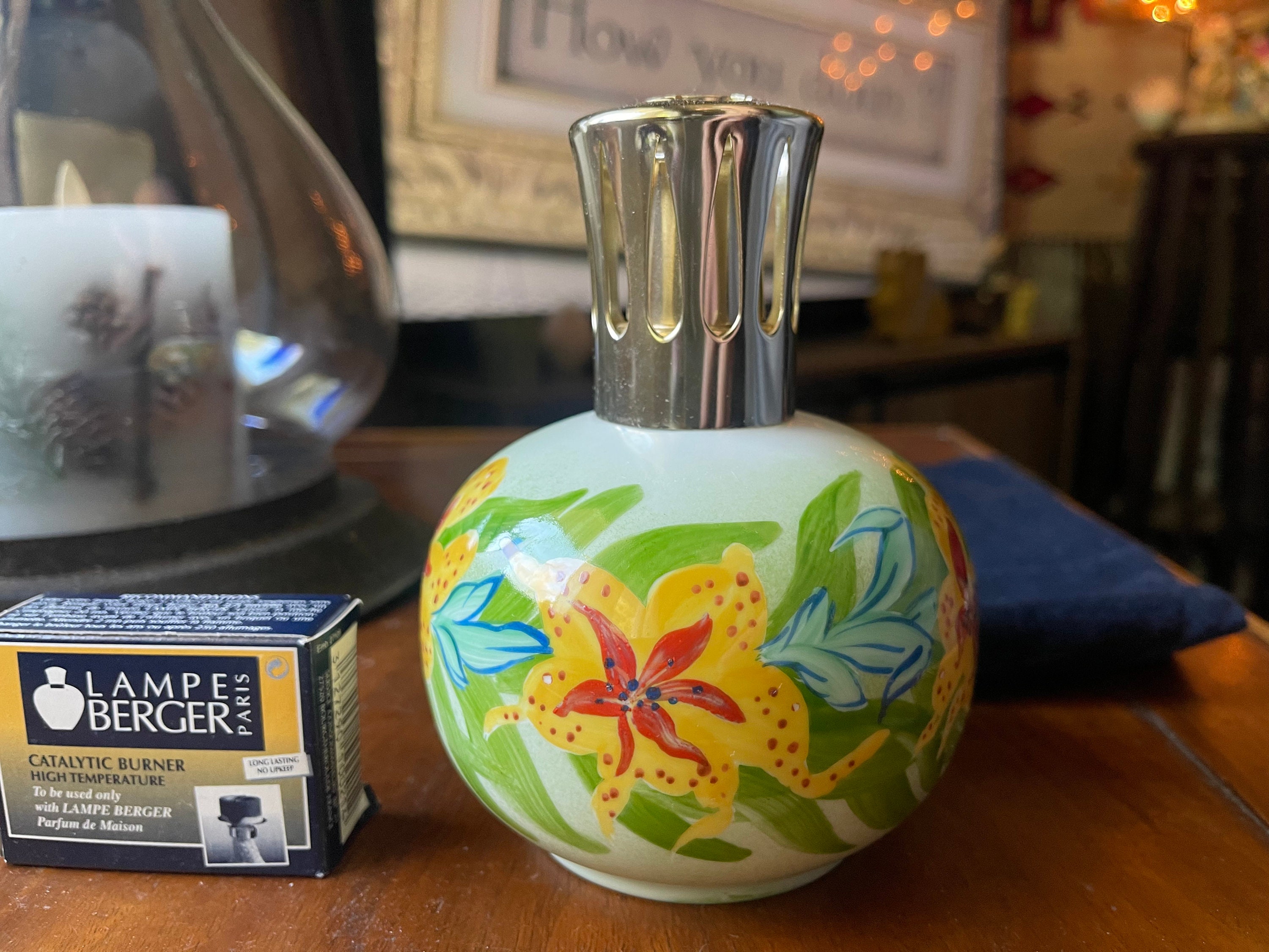 Lampe Berger Paris Artoria Limoges France Tiger Lily Fragrance Oil