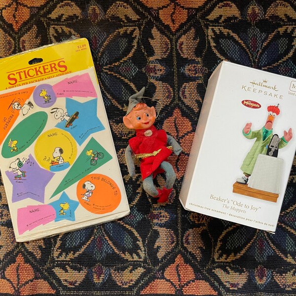 Muppets Beaker Christmas Ornament Etsy