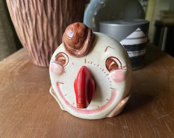 Anthropomorphic Ceramic Kitchen Timer