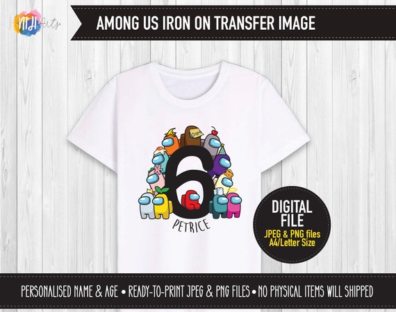 DIGITAL Printable: Personalised Iron on Transfer Image DIY | Etsy