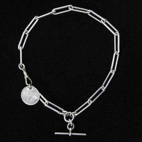 Antique Hallmarked Solid Sterling Silver Trombone… - image 1