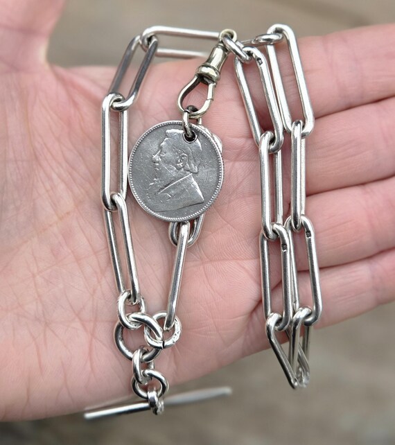 Antique Hallmarked Solid Sterling Silver Trombone… - image 2