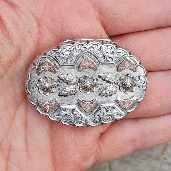 Antique Victorian 1885 HM Solid Sterling Silver 9… - image 1