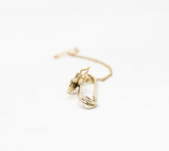 Antique Victorian Solid 15ct 15k Gold Ruby Seed P… - image 10