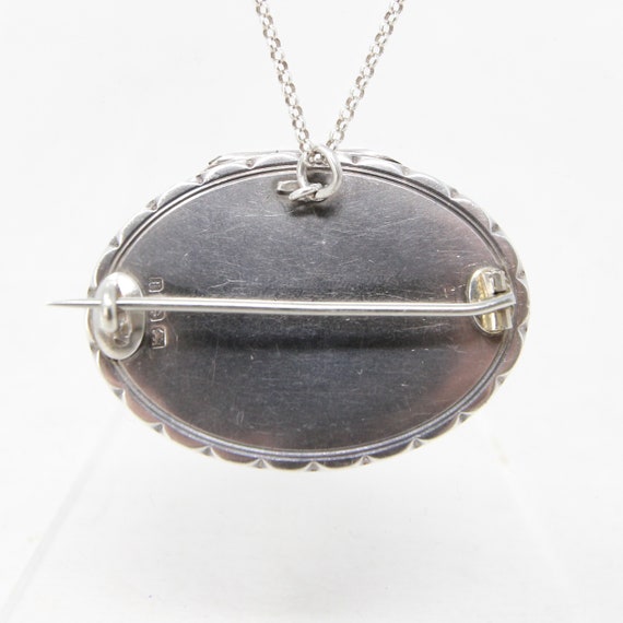 Antique Victorian 1885 HM Solid Sterling Silver 9… - image 8