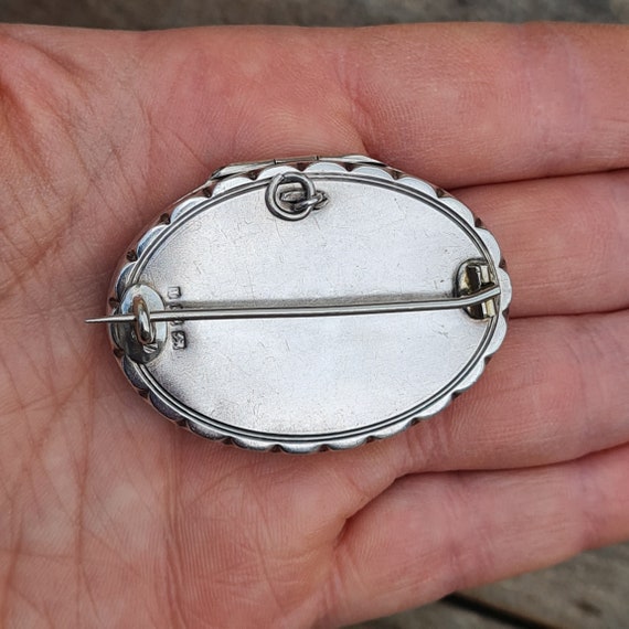 Antique Victorian 1885 HM Solid Sterling Silver 9… - image 2