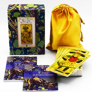 RARO Tarot de Marselha HES 1750 em Art Box, ltd.ed. 900 cópias