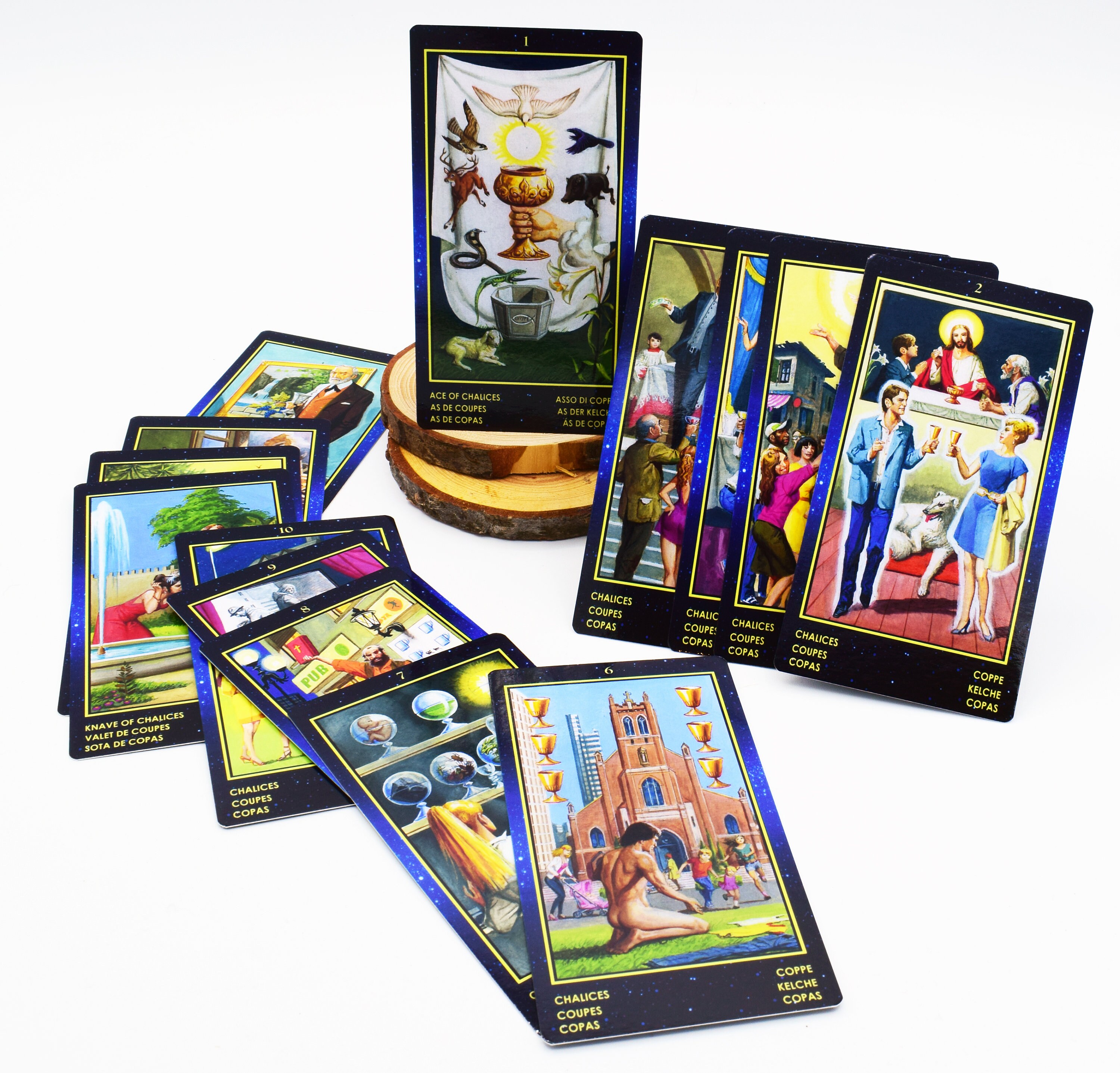 STANDARD Prophetic Tarot of the Bible 78 cards Etsy
