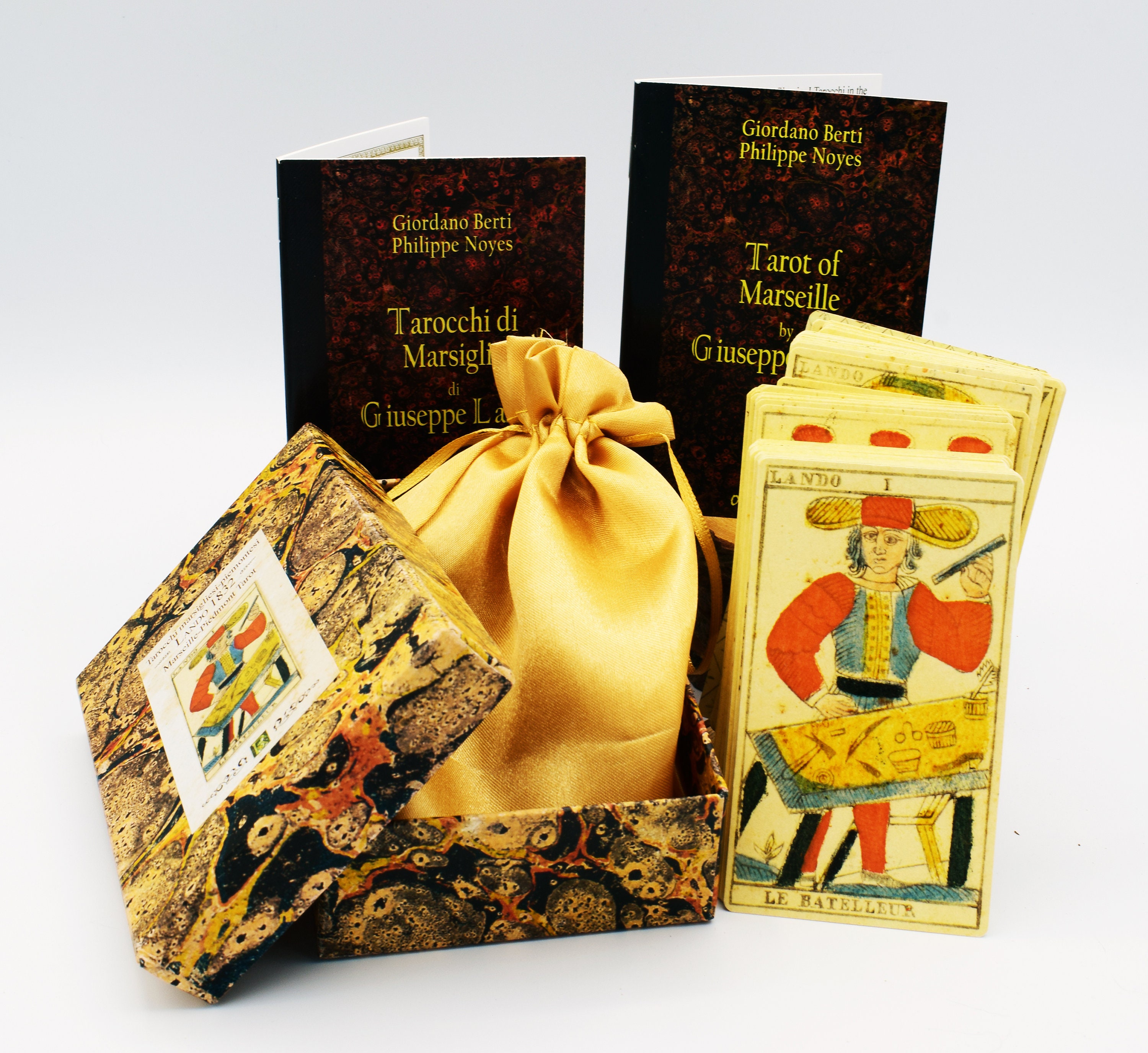 SPECIAL Tarot De Marseille LANDO 1832 in Art Box Ltd. Ed