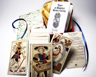 Tarot De Marseille CONVER 1790, DELUXE Ltd Ed, Ideal for