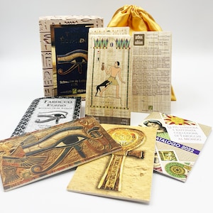 MERAVIGLIOSI Tarocchi Egiziani 1926 di Schwaller de Lubicz, ARTBOX, ltd.ed. 986 copia