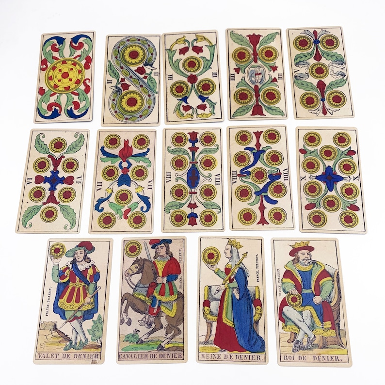 DELUXE Tarot PELLERIN d'Epinal 1830, ltd.ed. 900 copies, from the original deck image 7