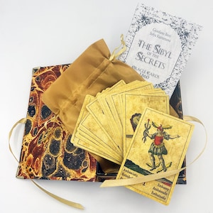 CHARMING Sibyl of the Secrets 1860, 32 ORACLE Cards, ltd.ed. 800 copies
