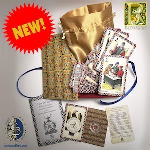 Antichi Tarocchi Siciliani DELUXE 78 carte Ediz. lim. 900 copie numerate