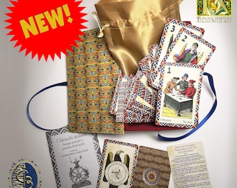 Antichi Tarocchi Siciliani DELUXE 78 carte Ediz. lim. 900 copie numerate