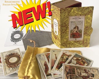 Perrin 1865 Tarot Deck, Deluxe Limited Edition Reprint
