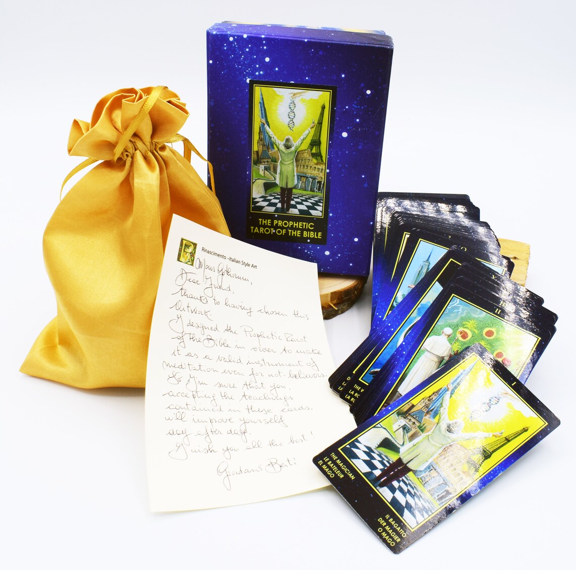 STANDARD Prophetic Tarot of the Bible 78 cards Etsy