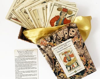 SPECIAL Tarot de Marseille LANDO 1832 in Art Box Ltd. ed. 700 copies