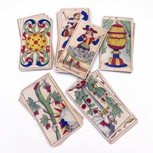 DELUXE Tarot PELLERIN d'Epinal 1830, ltd.ed. 900 copies, from the original deck image 9