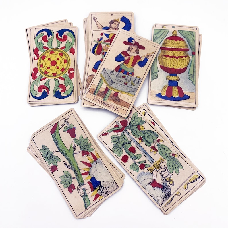 DELUXE Tarot PELLERIN d'Epinal 1830, ltd.ed. 900 copies, from the original deck image 9