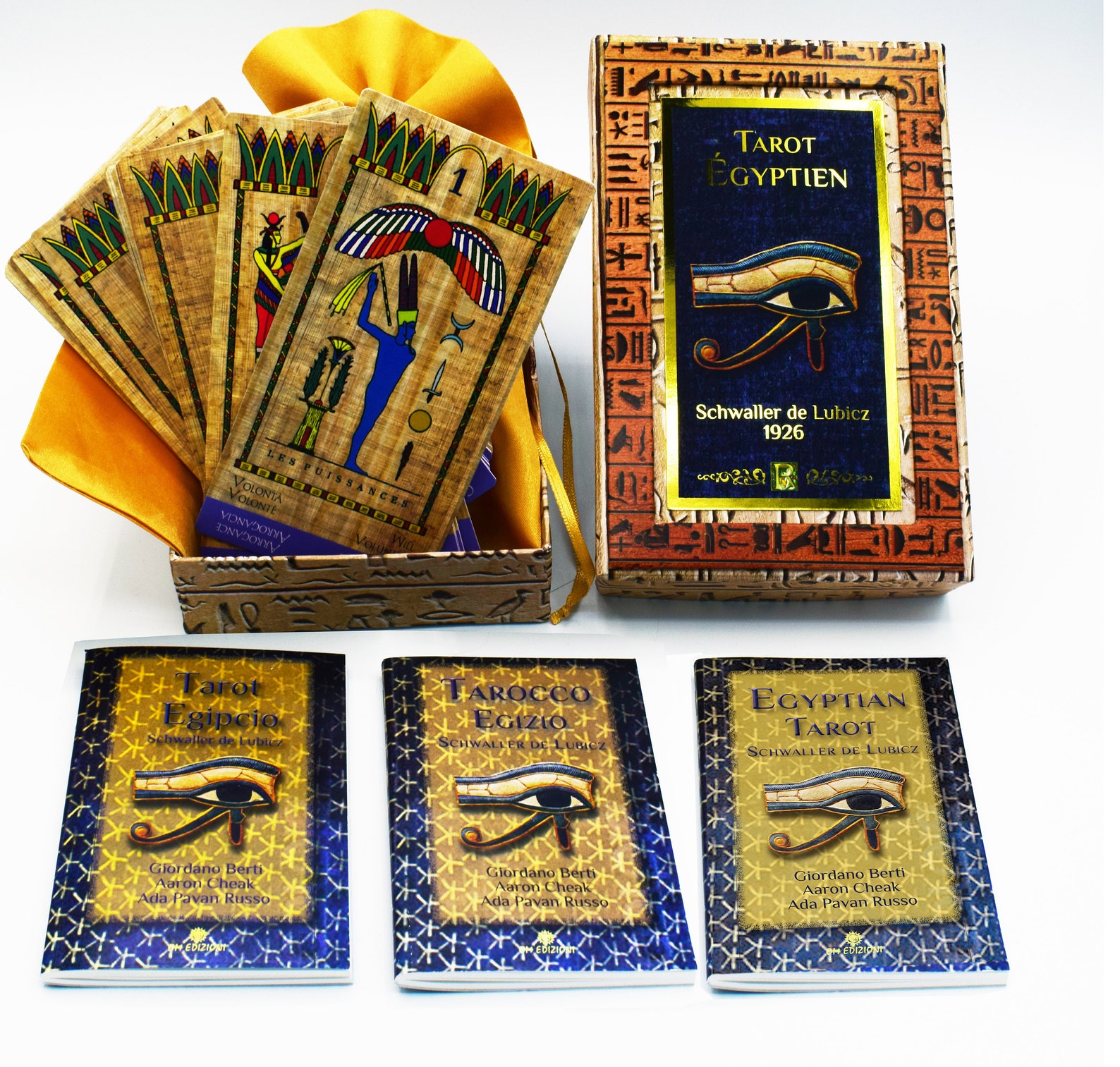 Ltd.ed. big cards DELUXE EGYPTIAN TAROT Schwaller de Lubicz Etsy