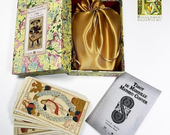 AUTHENTIC Tarot De Marseille CONVER Mathieu 1790 in ARTBOX, Ltd.ed