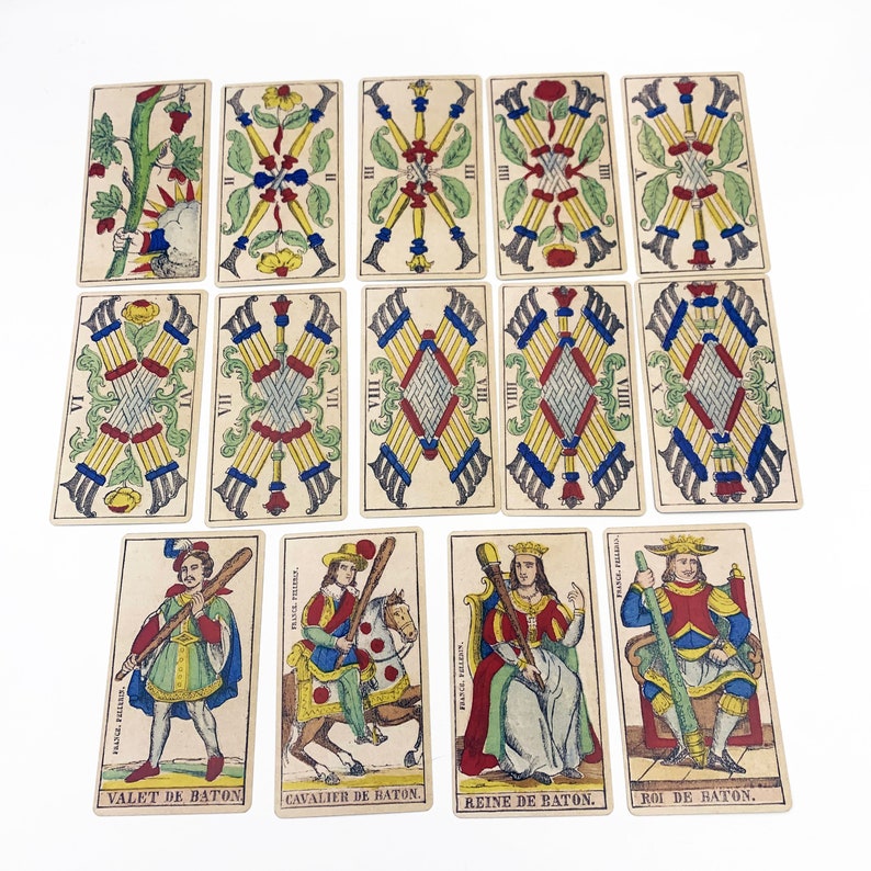 DELUXE Tarot PELLERIN d'Epinal 1830, ltd.ed. 900 copies, from the original deck image 5