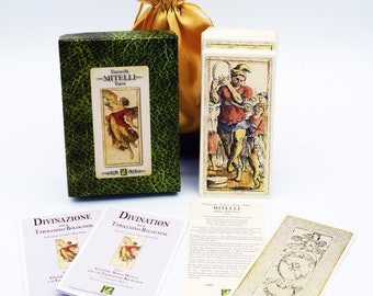 ANCIENT Mitelli Tarot 1660, in Art box, ltd.ed. 900 copies