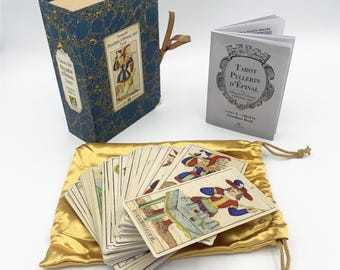 DELUXE Tarot PELLERIN d'Epinal 1830, ltd.ed. 900 copies, from the original deck