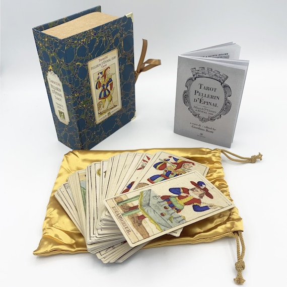 DELUXE Tarot PELLERIN d'Epinal 1830, ltd.ed. 900 copies, from the original deck