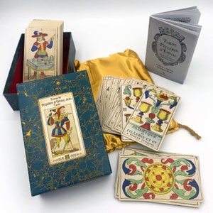 AUTÉNTICO Tarot PELLERIN d'Epinal 1830, Art Box, edición limitada 900 ejemplares