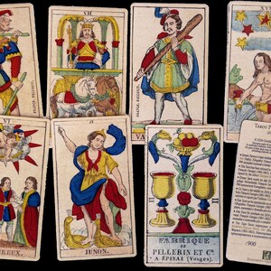 DELUXE Tarot PELLERIN d'Epinal 1830, ltd.ed. 900 copies, from the original deck image 3