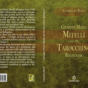 Folleto en inglés: Mitelli y Tarot de Bolonia