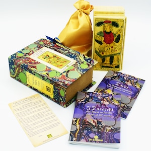 RARE Tarot de Marseille Hes 1750, ltd. éd. 900 EXEMPLAIRES, DELUXE