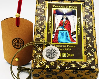 MAGICAL PAPUS Tarot divinatoire, DELUXE edition, ltd.ed. 900 copies + Gift Tarot Talisman