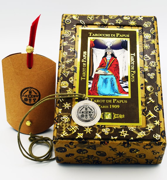 MAGICAL PAPUS Tarot Divinatoire, DELUXE Edition, Ltd.ed. 900 Copies Gift  Tarot Talisman 