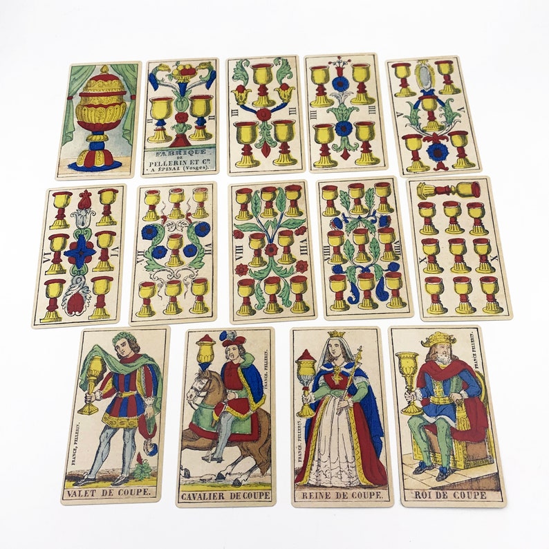 DELUXE Tarot PELLERIN d'Epinal 1830, ltd.ed. 900 copies, from the original deck image 6