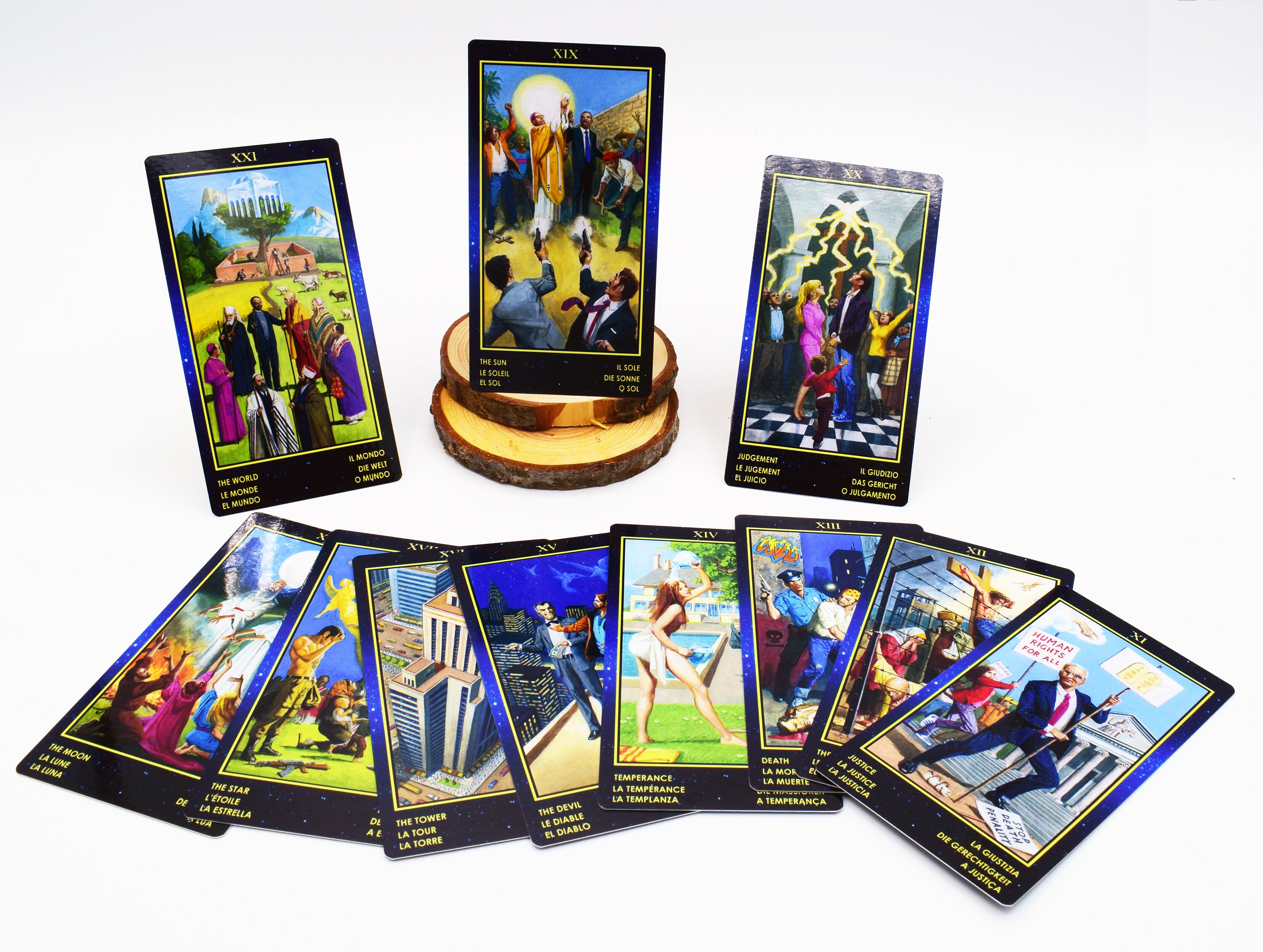 STANDARD Prophetic Tarot of the Bible 78 cards Etsy