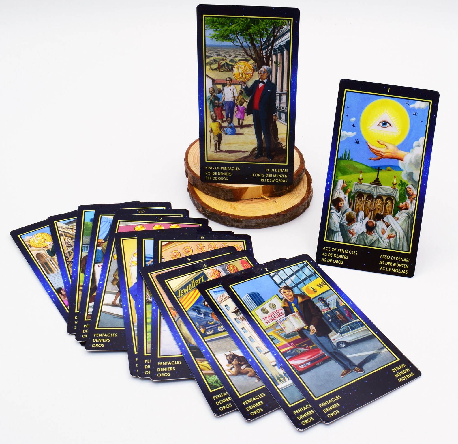 STANDARD Prophetic Tarot of the Bible 78 cards Etsy