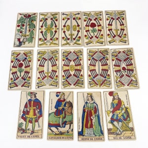 DELUXE Tarot PELLERIN d'Epinal 1830, ltd.ed. 900 copies, from the original deck image 8