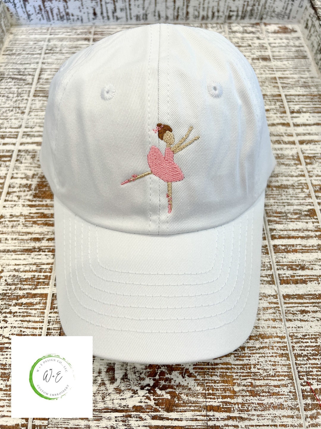 Toddler Ballerina Hat, Infant Ballet Baseball Cap, Personalized Dance ...