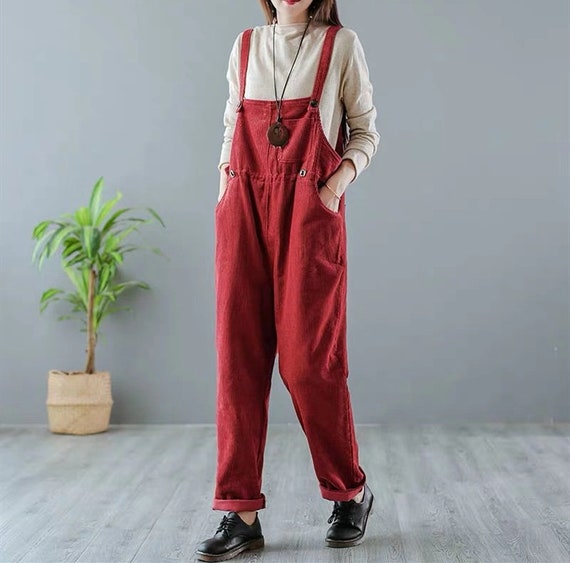 Women's Red Jumpsuits