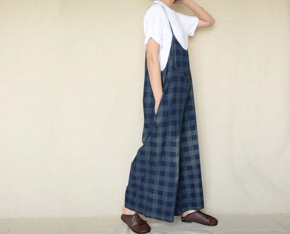 Combinaison plaid femme new arrivals